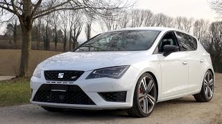 2015 Seat Leon Cupra 355 HP Test Drive [upl. by Eads251]