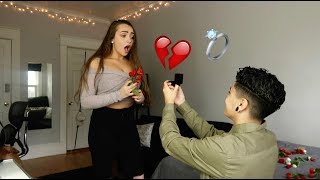 PROPOSAL PRANK ON GIRLFRIEND Gone Wrong [upl. by Beryle]