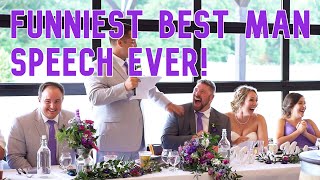 Bride Speech at Wedding Reception  FUNNY and Emotional Bride Speech [upl. by Enylodnewg]