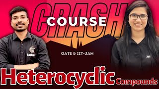 Heterocyclic Chemistry  GATE Chemistry Crash CourseIIT JAM Crash Course ChemistryChemical Science [upl. by Patrica]