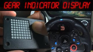 How to Make Gear Indicator Display  Logitech G29  SimHub [upl. by Ewan]