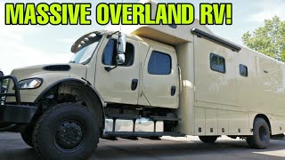 MASSIVE RV 4x4 OffRoad Motorhome Overlanders Dream The Showhauler [upl. by Damita]