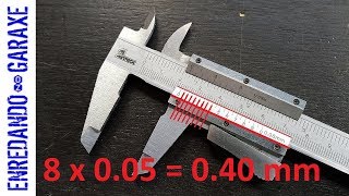 How to read the caliper Vernier scale easily [upl. by Lramaj]