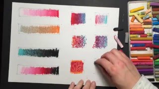 10 Oil Pastel Techniques [upl. by Enelrahs]