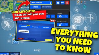 NEW HUD Layout Tool In Fortnite Mobile Multiple HUDs amp More  Surfnboy [upl. by Seen]