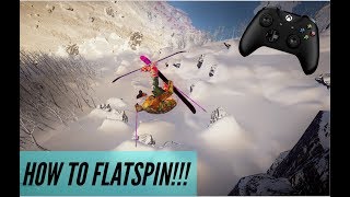 How to do STEEZY FLATSPINS IN STEEP With Controller Cam [upl. by Marquis]