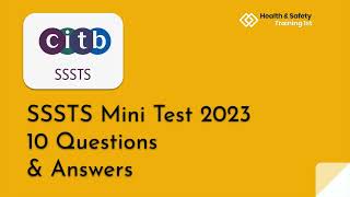 SSSTS Mini Practice Test  10 Questions amp Answers [upl. by Kenti]