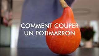 Comment couper et nettoyer un potimarron   Astuce en cuisine [upl. by Eimaral]