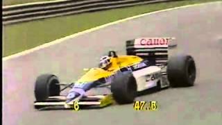 Nelson Piquet 1986 Brands Hatch Qualifying [upl. by Atsira]