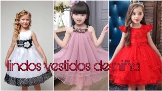 MODA 2021VESTIDOS DE NIÑAESTAMPADOS PARA NIÑAS [upl. by Yajnas682]