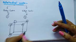 Trick to find Tetrahedral Voids amp Octahedral Voids [upl. by Gearhart]