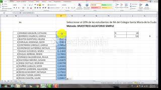MUESTREO ALEATORIO SIMPLE [upl. by Monaco589]