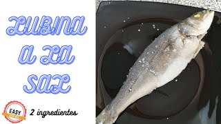 Receta de Lubina súper rica y fácil  2 ingredientes [upl. by Wolford997]