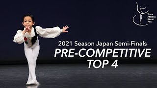 YAGP Japan 2021 PreCompetitive Men Top 4 Classical Ballet Variations [upl. by Leunas107]