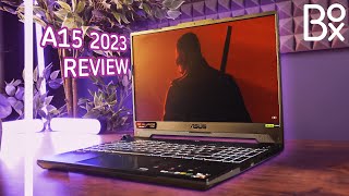 ASUS TUF A15 Gaming Laptop Review  2023 [upl. by Eahsal]