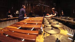 Eastman Percussion Ensemble Fandango 13 [upl. by Auahsoj758]