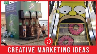 47 Creative Marketing and Guerilla Marketing Ideas Slideshow [upl. by Brina]