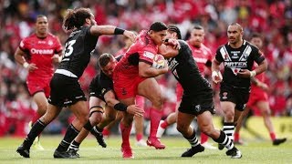 Kiwis Vs Mate Maa Tonga  RLWC 2017 Highlights [upl. by Pathe]