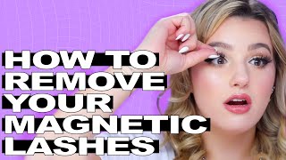 How to Remove Your Magnetic Lashes [upl. by Hessney273]