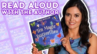 Ten Magic Butterflies  Read Aloud Picture Book  Brightly Storytime [upl. by Sidell91]