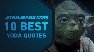 Yoda  You must unlearn what you have learned [upl. by Laurella]