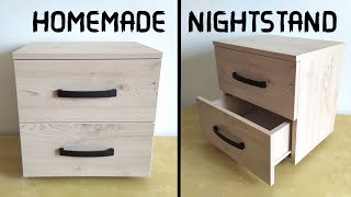 How to Make a DIY Nightstand [upl. by Dreyer588]