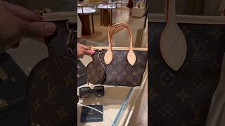 I Went To Louis Vuitton To Try Neverfull BB [upl. by Koblas]