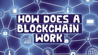 What is a Blockchain Animated  Examples [upl. by Aerdnna966]