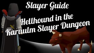 OSRS Mobile Slayer Task Hellhounds in the Karuulm Slayer Dungeon [upl. by Aimerej]