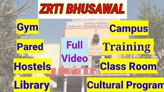 Zonal Railways Training Institute Bhusawal  ZRTI full Information  ZRTI Bhusawal Tour [upl. by Gnemgnok]