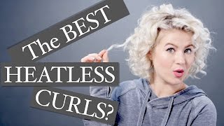 The BEST HEATLESS CURLS  Milabu [upl. by Ellerd]