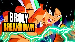 Broly DBS Breakdown Dragon Ball FighterZ Tips amp Tricks [upl. by Olen]