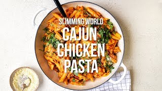 Slimming World Cajun Chicken Pasta  Supergolden Bakes [upl. by Eyaf]