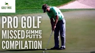 PGA Golf Missed Gimme Putts Updated 2020 [upl. by Gregorius]