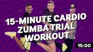 15Minute Cardio Zumba Trial Workout [upl. by Richmal]