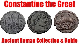 CONSTANTINE the GREAT COINS Ancient Roman Coins Guide amp Collection for Sale by Expert trustedcoins [upl. by Dannie358]