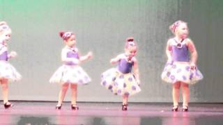 Jasellas First Dance Recital  Tap Routine [upl. by Trixy733]