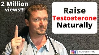 How To Increase Testosterone in Men – DrBerg on Boosting Testosterone [upl. by Ssenav]