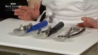 How to Use a Portion Scoop  ATCO Blue Flame Kitchen [upl. by Pergrim699]