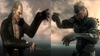 Solid Snake vs Liquid Ocelot Full Moveset Highest Difficulty Full HD [upl. by Suivatra26]