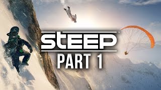 Steep Gameplay Walkthrough Part 1  PLAY TIME IN THE SNOW Full Game [upl. by Saddler]