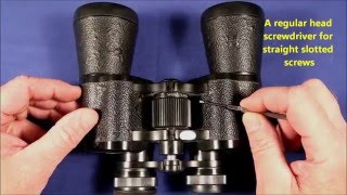 How To Align Binoculars At Home [upl. by Releehw]