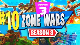 TOP 10 Best Zone Wars Maps In SEASON 3  Fortnite Zone Wars Map CODES 2022 [upl. by Bouldon]