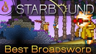 The best Broadsword in Starbound [upl. by Eustache286]