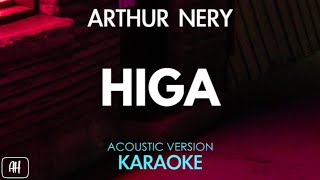 Arthur Nery  Higa KaraokeAcoustic Instrumental [upl. by Garris]