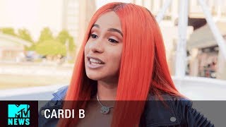 Cardi B on How Kodak Black Inspired Bodak Yellow  MTV News [upl. by Airtina]