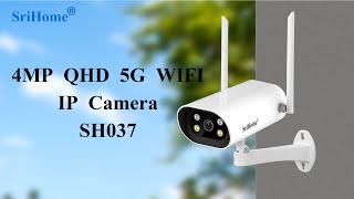 SriHomeSricam SH037 Wifi Outdoor IP Camera Setup Video [upl. by Lebasiram228]