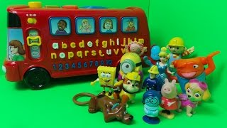 MGTRACEY GANG MEET THE KINDERGARTEN VTECH SCHOOL PLAY BUS [upl. by Tabber916]