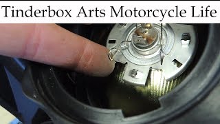 How To Replace All Front Light Bulbs In A BMW R1200RT [upl. by Marcela217]