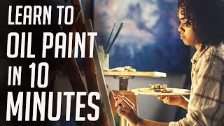 A Crash Course on How to Oil Paint [upl. by See]